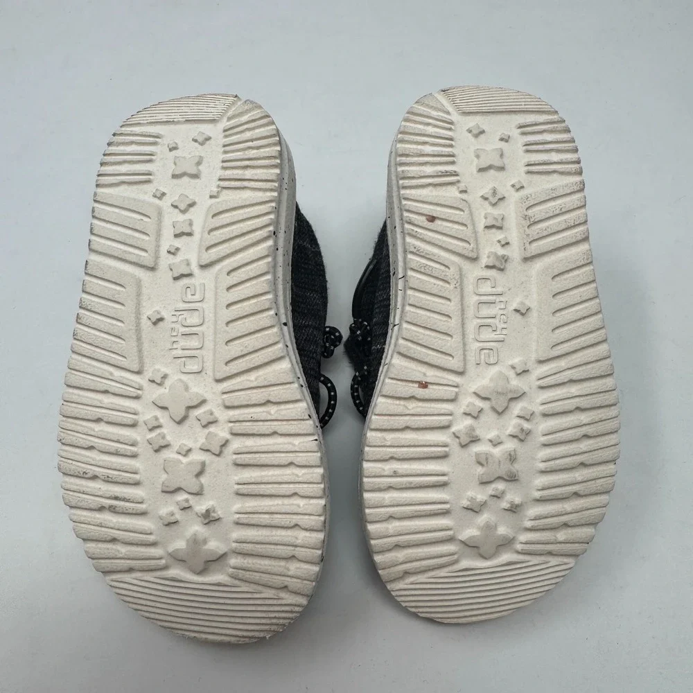 Hey Dude Shoes‎ Size US K5 EU 21 Toddler Black (NO INSERTS)